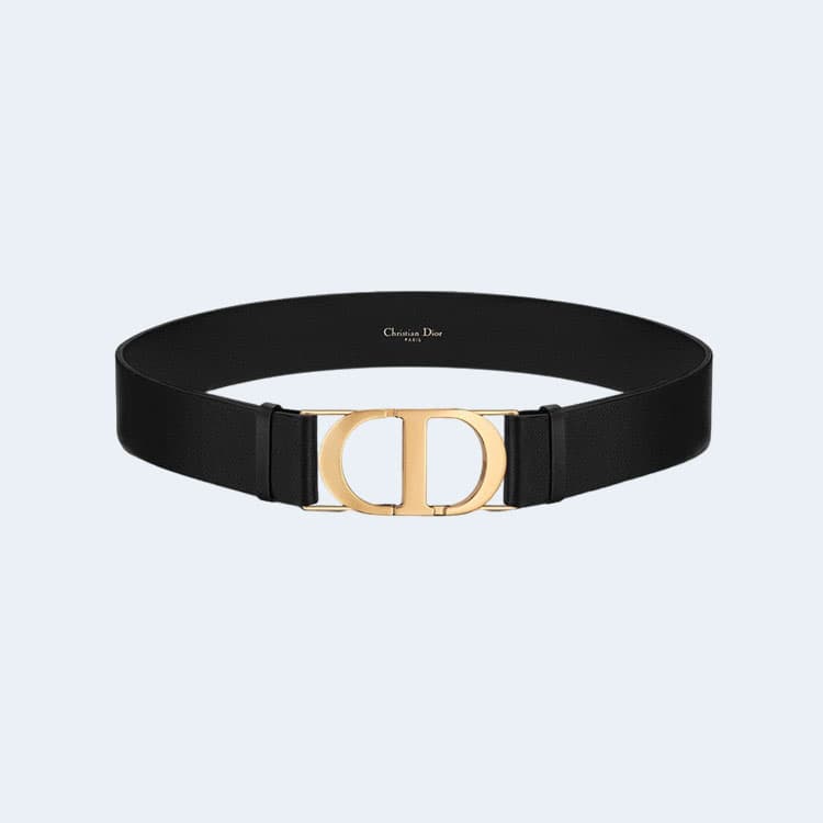 디올 30 몽테뉴 블랙 벨트 40mm