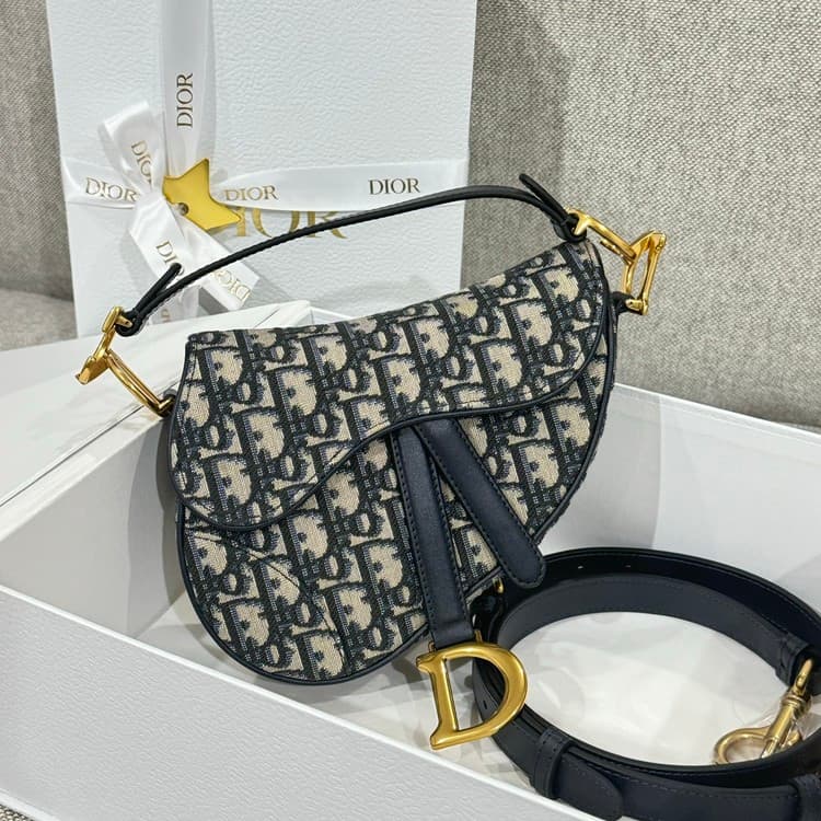 디올 클래식 새들백 오블리크 19